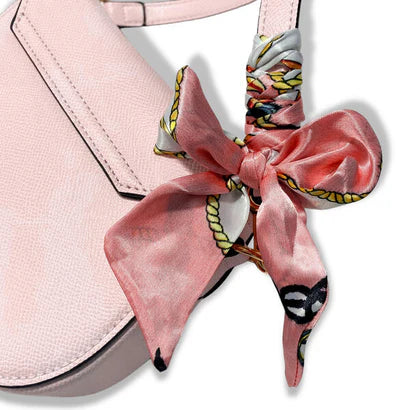 Pink Saddle Purse